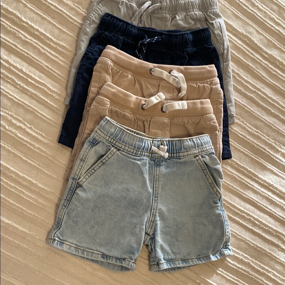 5 pair of Cat & Jack Shorts